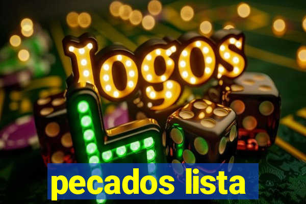 pecados lista